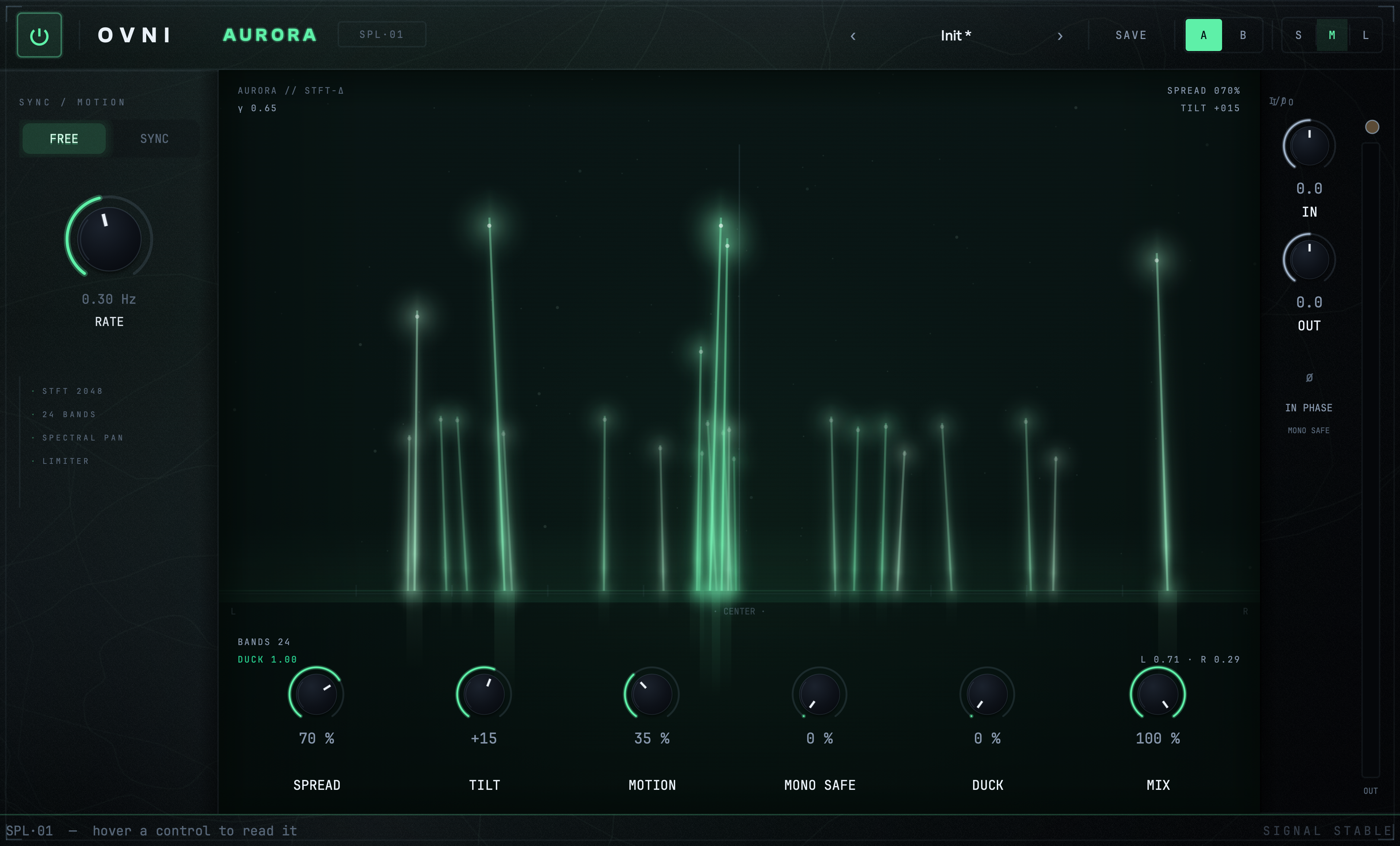 AURORA plugin interface